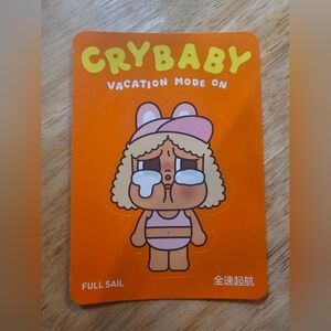 Pop Mart: Crybaby Vacation Mode On FULL SAIL